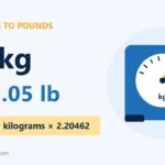 10 Kg To Lbs Conversion: 10 Kg = 22.05 Lb 10 Kg To Lbs Conversion: 10 Kg = 22.05 Lb