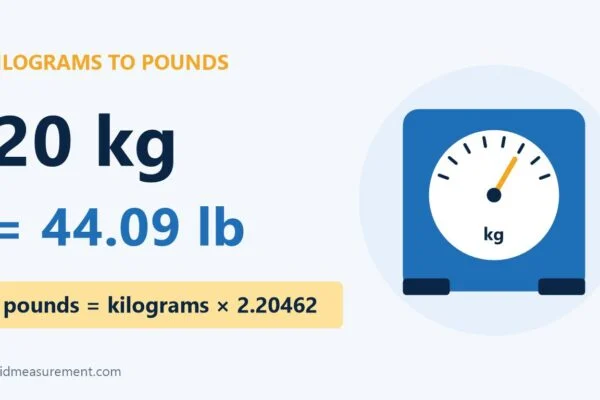 20 Kg To Lbs Conversion: 20 Kg = 44.09 Lb 20 Kg To Lbs Conversion: 20 Kg = 44.09 Lb