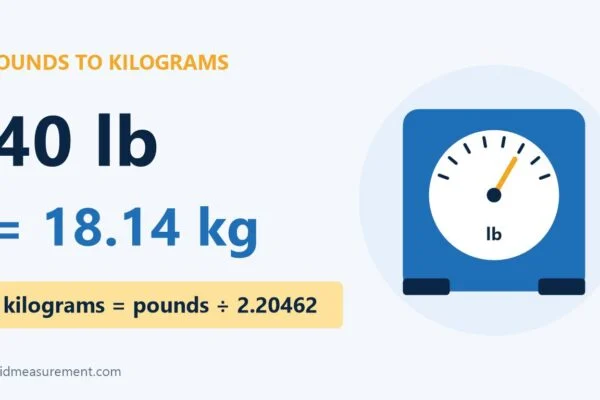 40 Lbs To Kg Conversion: 40 Lb = 18.14 Kg 40 Lbs To Kg Conversion: 40 Lb = 18.14 Kg