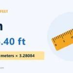 5 Meters To Feet Conversion: 5 M = 16.40 Ft 5 Meters To Feet Conversion: 5 M = 16.40 Ft